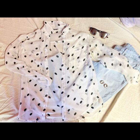 Adorable Garage Button Up - Picture 3 of 4